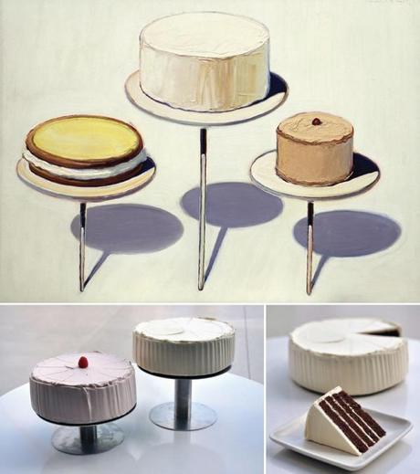 Display Cakes by Wayne Thiebaud