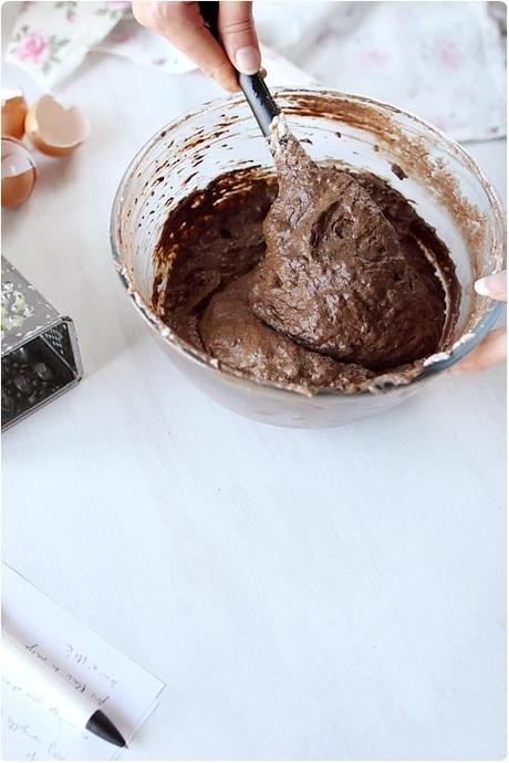 Gâteau moelleux très chocolat à la courgette sans gluten Gâteau moelleux très chocolat à la courgette sans gluten