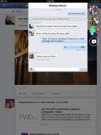 Facebook sur iPad, une mise à jour intéressante Facebook sur iPad, une mise à jour intéressante