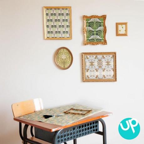 decoration-murale-12-papiers-assortis-art-nouveau Des papiers coordonnés pour vos projets déco “Do it Yourself”