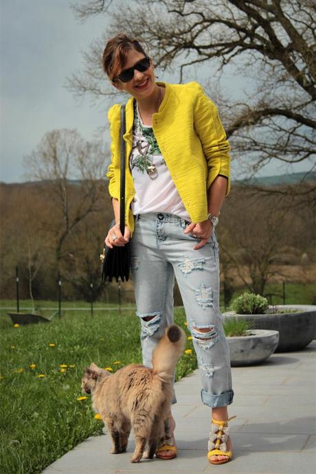 onetea4 Distressed jeans