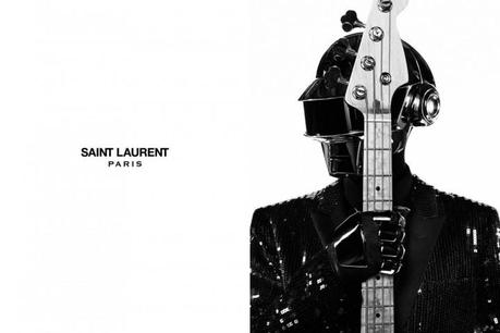 Saint Laurent relooke Daft Punk !