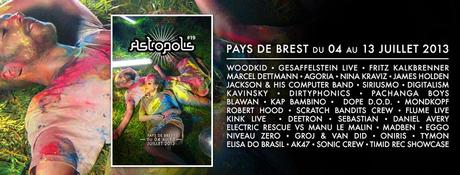 La programmation complète du Festival Astropolis Programmation du Festival Astropolis