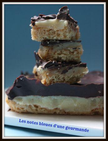 Shortbread caramel chocolat ou Millionaire shortbread IMG_8255_