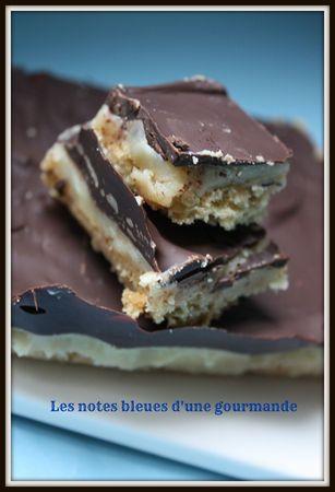 Shortbread caramel chocolat ou Millionaire shortbread IMG_8250_