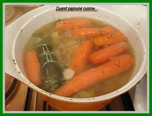 SOUPE AUX HARICOTS ET EPINARDS 003
