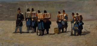 Les Macchiaioli 1850 - 1875, exposition au musée de l'Orangerie fattori soldats français