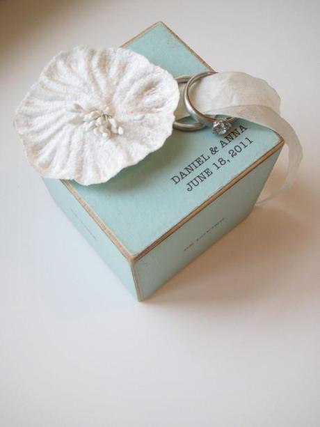 Une alternative au coussin d’alliances traditionnel { Mariage } Une alternative au coussin d'alliances traditionnel | www.decocrush.fr