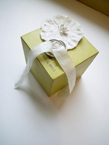 Une alternative au coussin d’alliances traditionnel { Mariage } Une alternative au coussin d'alliances traditionnel | www.decocrush.fr