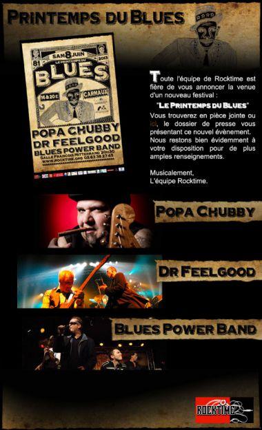 Festival LE PRINTEMPS DU BLUES 2013 Festival LE PRINTEMPS DU BLUES 2013