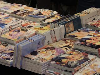 Les stands du Manga Square lors du Salon du Livre 2013