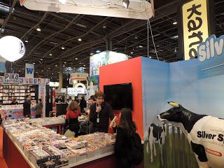 Les stands du Manga Square lors du Salon du Livre 2013