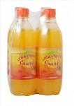 Auvergnat-Cola lance des sodas aux goûts d’orange, de citron et d’agrumes ! pack orange