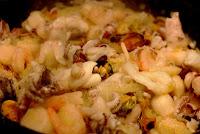 L75 - Linguines aux fruits de mer et feuille de combava L75 - Linguines aux fruits de mer et feuille de combava