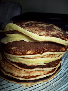 Pancakes light au jus d'orange (sans lait, sans beurre)