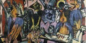 De l’Allemagne 1800-1939. De Friedrich à Beckmann, au musée du Louvre Beckmann enfer des oiseaux