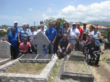 Walter Clément NOËL ! C’était un devoir d’aller sur sa tombe à SAUTERS, Île de la Grenade
