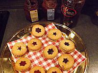 Petits biscuits lunettes à la confiture Petits biscuits lunettes à la confiture