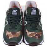 New Balance 574 Yacht Pack Ball and Buck x New Balance US574 Mountain Green