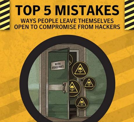 Top 5 des erreurs de sécurité à ne pas commettre