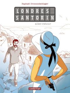 Critique #BD : Londres-Santorin de Raphaël Drommelschlager