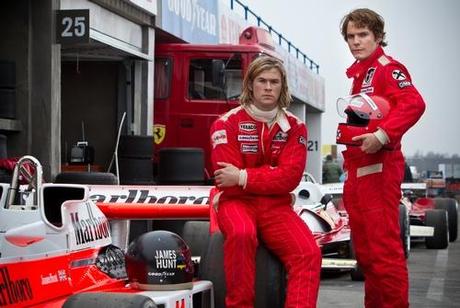 Début de promo pour Rush, de Ron Howard… rush