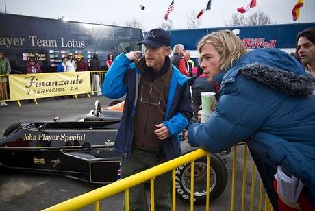 Début de promo pour Rush, de Ron Howard… rush