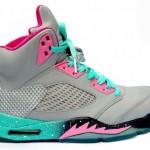 Air Jordan 5 Fire Red – Date de sortie Air Jordan 5 Miami Vice Custom Smooth Tip
