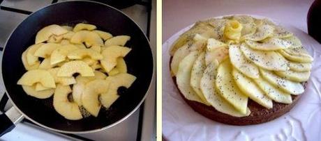 Gâteau speculoos pavot et pomme montage pomme 5