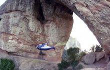 Exploit wingsuit au Montserrat - Espagne