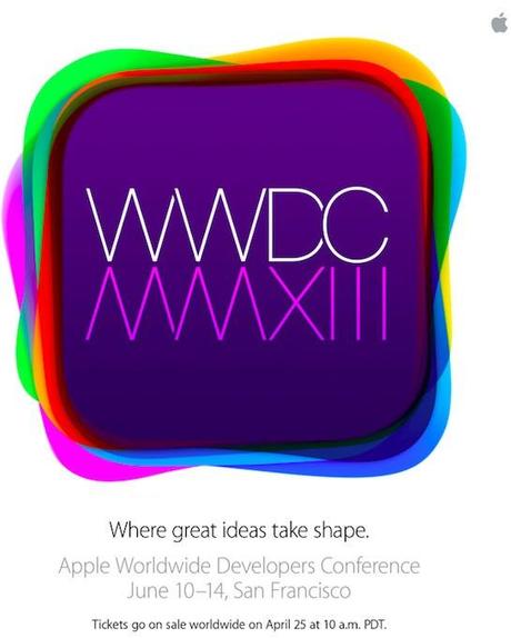 Apple annonce la date de la WWDC 2013...