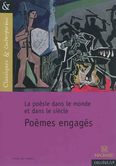 Poèmes engagés, ed. Magnard