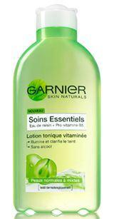 Vous avez dit « Tonique » ? lotion tonique garnier
