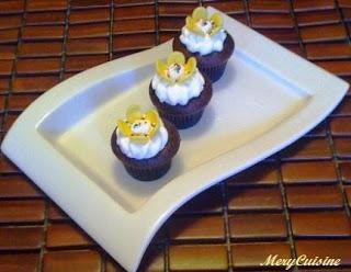 Mini cupcakes au double chocolat