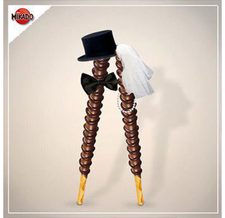 Mikado-mariage pour tous Le mariage pour tous…quand les marques s’y mettent !