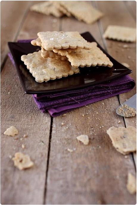 Crackers au petit épeautre Crackers au petit épeautre
