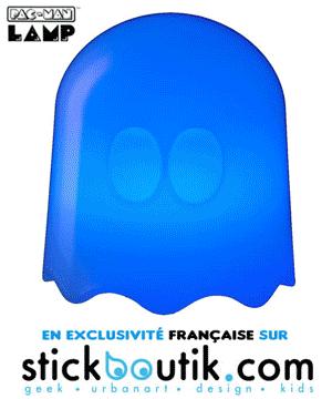 Lampe Pac-Man Ghost - la lampe PacMan Fantôme à Led  officielle