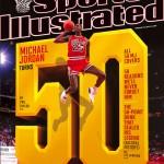 Michael Jordan en couverture de Sports Illustrated pour la 50ème fois