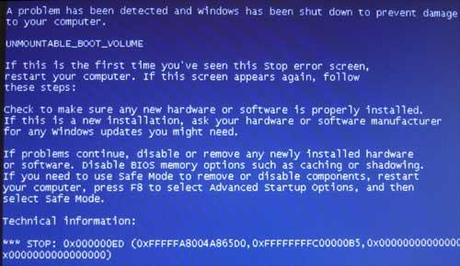 Des écrans bleus de la mort BSOD à cause d’un patch de sécurité sur Windows 7 Des écrans bleus de la mort BSOD à cause d’un patch de sécurité sur Windows 7
