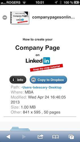 Spotdox: accédez à tous les fichiers de votre Mac depuis votre smartphone ou tablette Spotdox: accédez à tous les fichiers de votre Mac depuis votre smartphone ou tablette