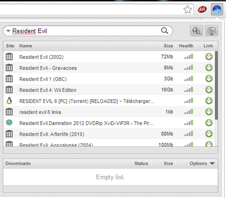 Test de « BitTorrent Surf » surf2