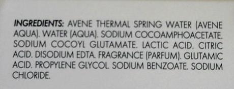 Quand Avène se fait mousser… compo mousse nettoyante avene