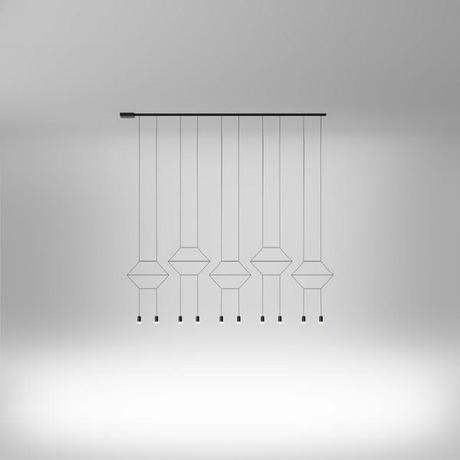 Wireflow suspensions géométriques par Arik Levy Wireflow suspensions géométriques par Arik Levy