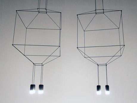 Wireflow suspensions géométriques par Arik Levy Wireflow suspensions géométriques par Arik Levy