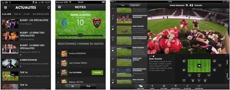 CANAL+ lance son application sur le Rugby