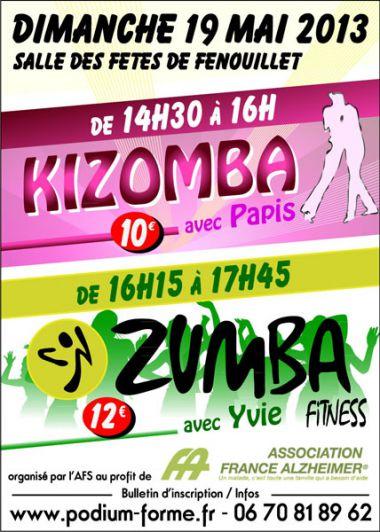 Stage évolutif de Kizomba et Zumba pour France Alzheimer !