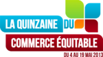 13ème édition de la Quinzaine du Commerce Equitable logo quinzaine 2013