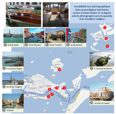 Tour photographique de Venise et de sa lagune