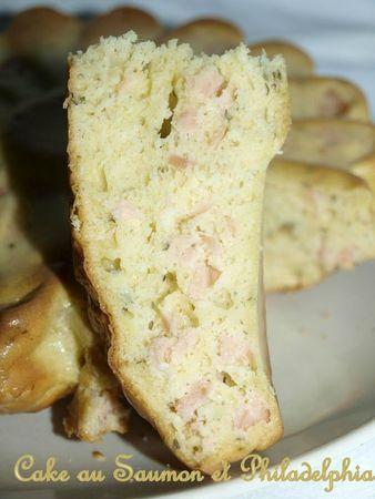 Mes recettes vos réalisations 102 cake au saumon et philadelphia christèle