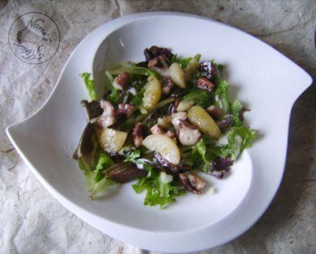 Salade au poulpe et pommes de terre PENTAX Image